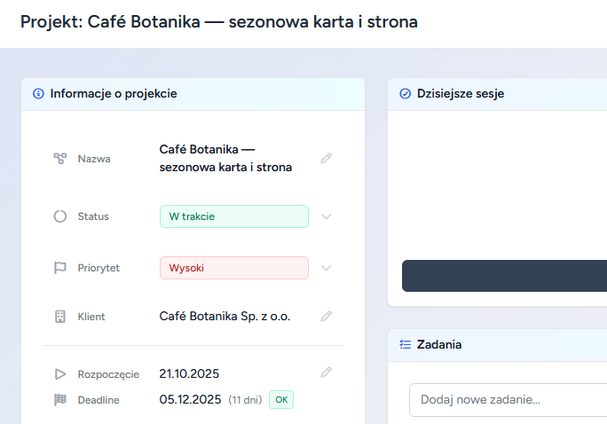 Organizacja projektów